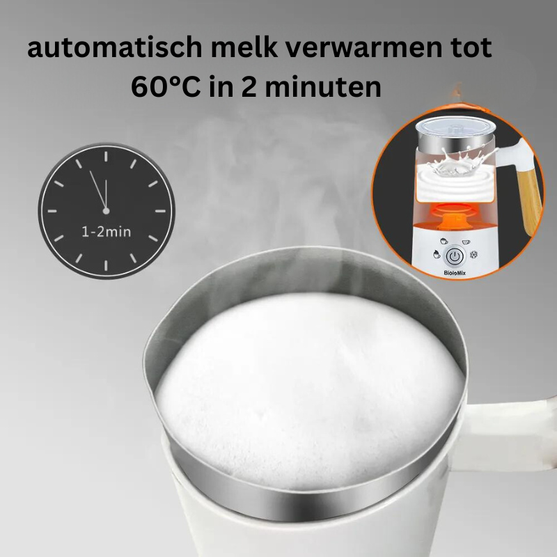 BioloMix®| Automatische melkopschuimer en warmer